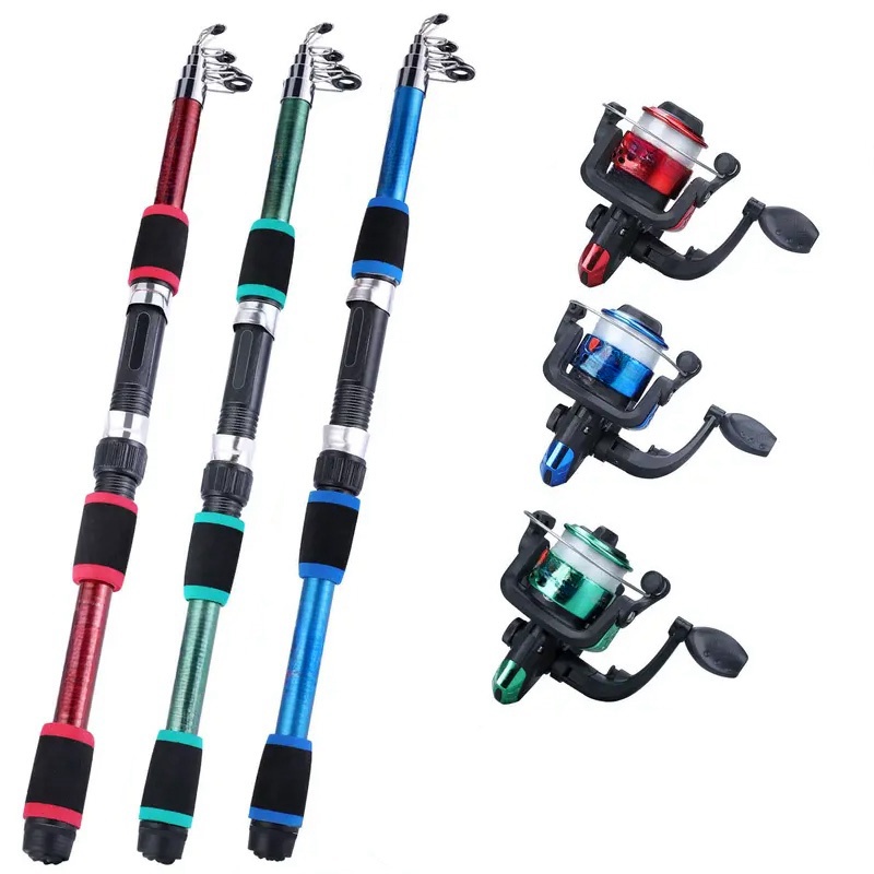 Fishing Line Spooler - Fishing Pole Set Full Kits With