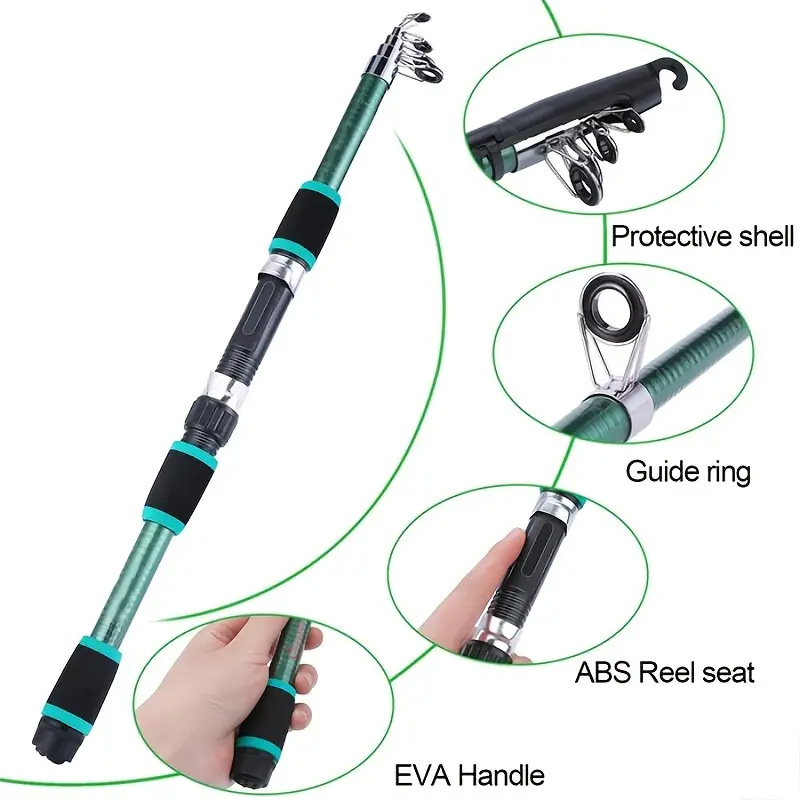 Fishing Pole Set Full Kits Wit - Fishing Line Spooler recension och pris
