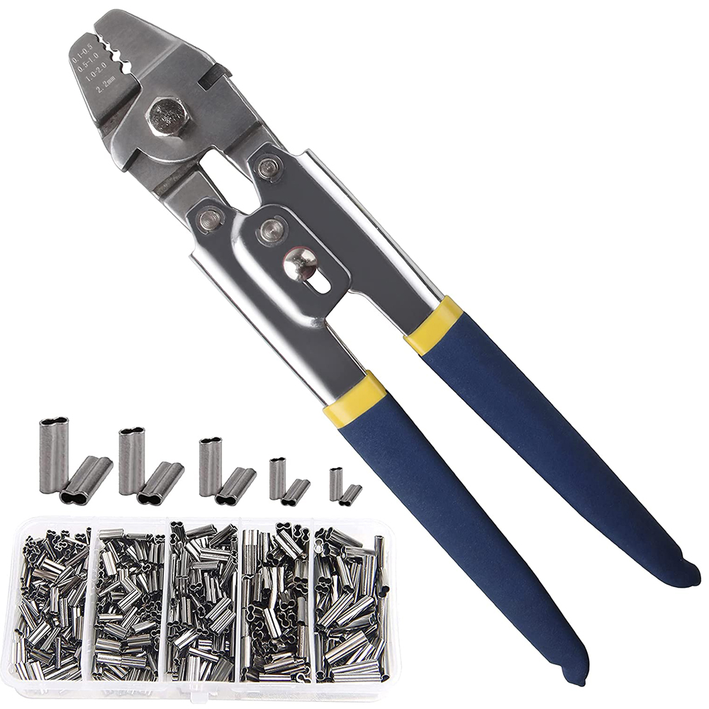 300pcs Crimp Fishing Sleeves S - Leader Line recension och pris