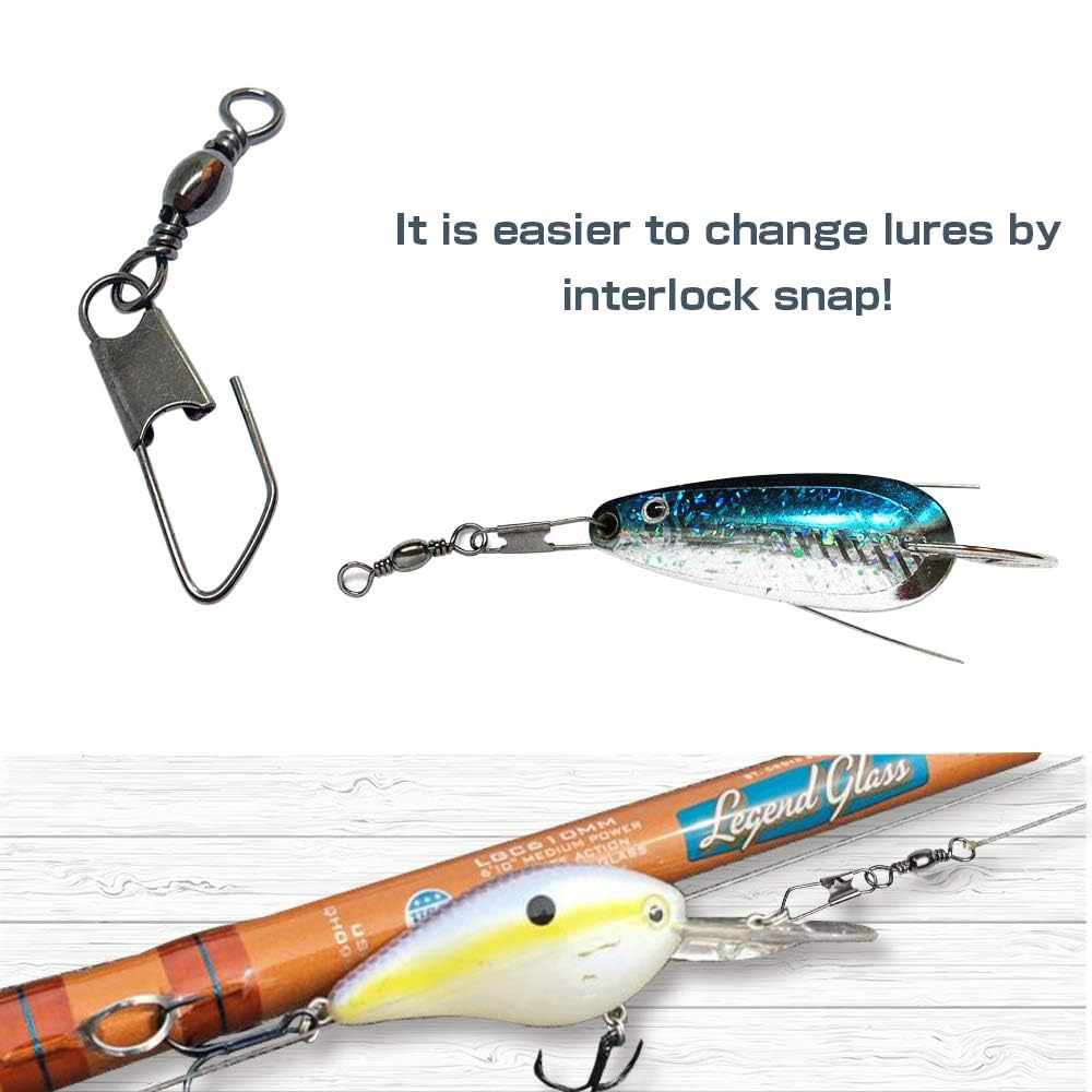 50Pcs Stainless Steel Snap Swi - Saltwater Line recension och pris