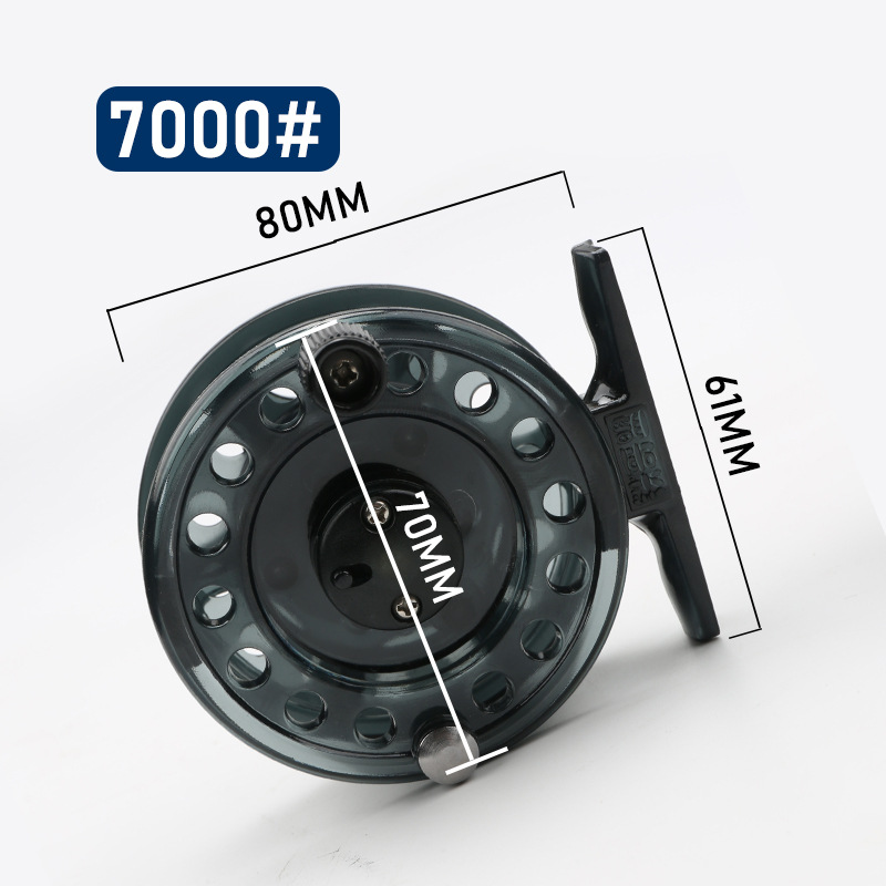 Lightweight Portable Centerpin - Ice Fishing Line recension och pris