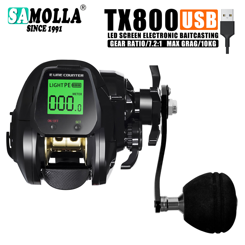 SAMOLLA Baitcasting Fishing Re - Kastking Reel Zephyr recension och pris