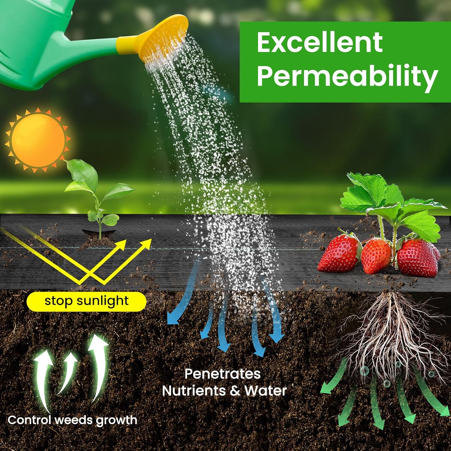 Heavy Duty Weed Barrier Landsc - Copolymer Line recension och pris