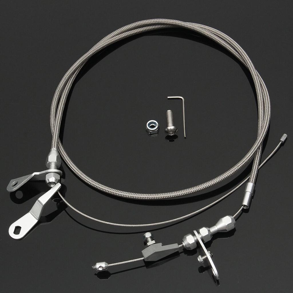 Accelerator Gas Throttle Cable - Braided Line recension och pris