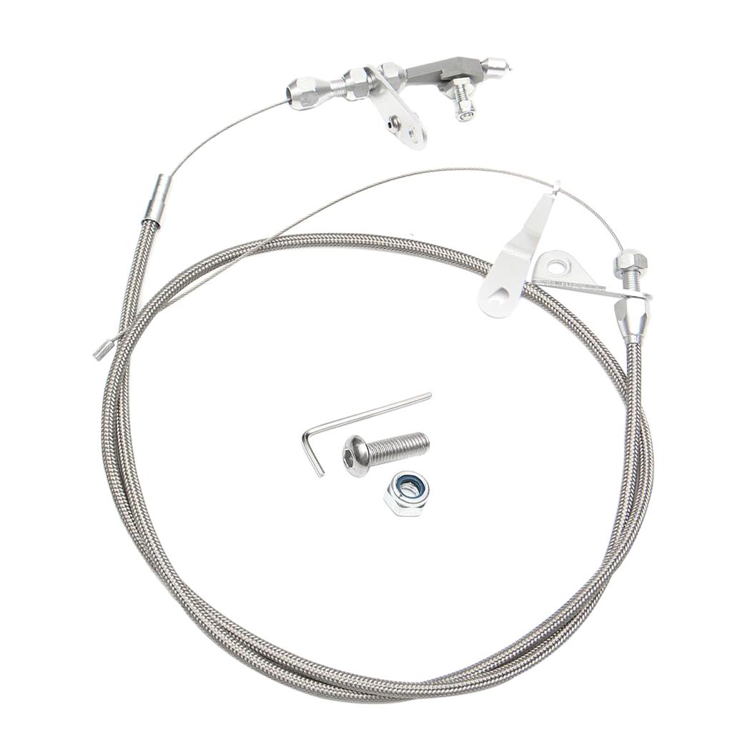 Accelerator Gas Throttle Cable - Braided Line recension och pris