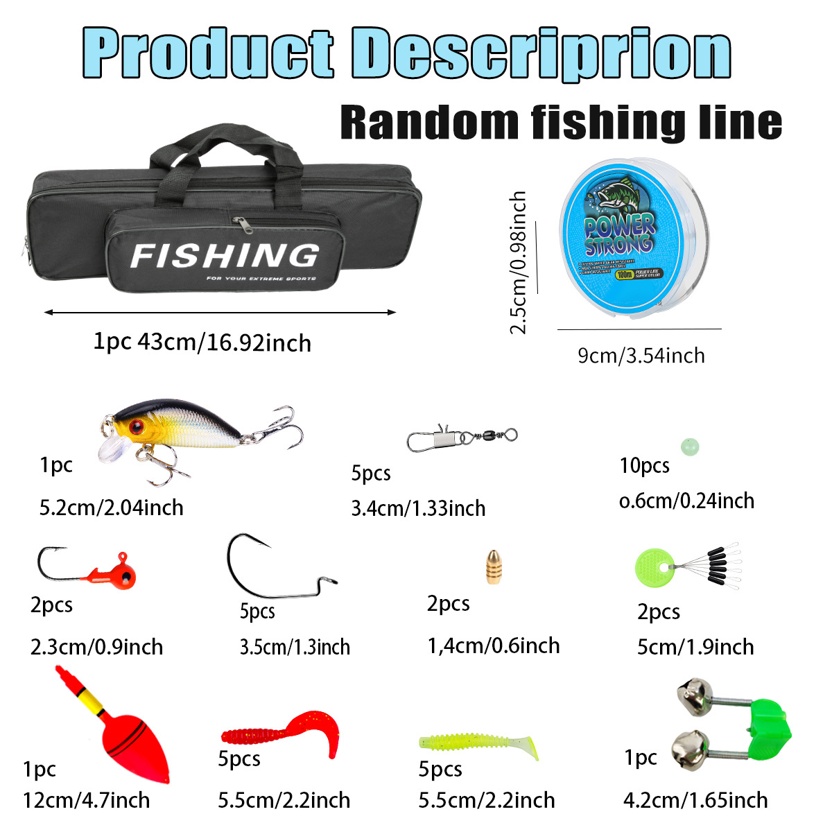1.8 Meters Green Carbon Fiber  - Fishing Line Box recension och pris