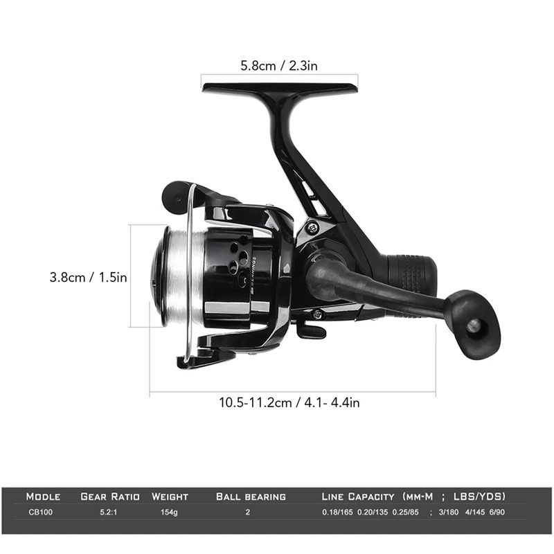 BRAVMAK 2.1/ 2.3 mTelescopic F - Fishing Line Box recension och pris