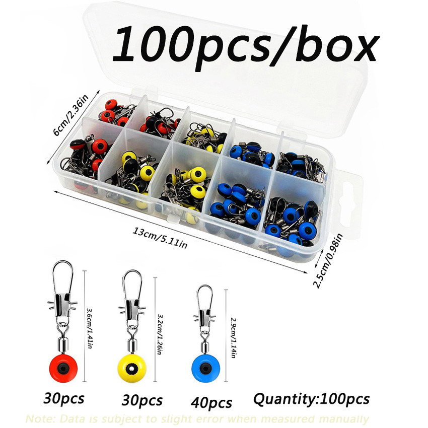 20pcs Fishing Line Hook Swivel - Saltwater Line recension och pris